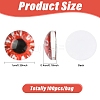 Flat Back Glass Cabochons GGLA-YW0002-10mm-02A-3