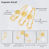 20Pcs 2 Colors Brass Safety Pins Brooch Findings KK-FH0007-85A-6