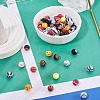 Handmade 8 Ball Polymer Clay Beads CLAY-TA0001-84A-5