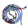 Transparent Gradient Color Glass Beads Strands GLAA-H021-01A-42-4