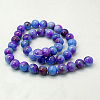 Jade Beads Strands G-D264-8mm-XH13-3