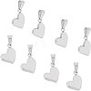 304 Stainless Steel Charms STAS-UN0013-45P-1