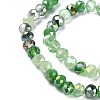 Electroplate Glass Beads Strands EGLA-YW0002-D04-2