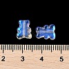 Transparent Spray Paint Glass Beads GLAA-Z011-08I-3