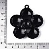 Spray Painted Alloy and Enamel Big Pendants PALLOY-T092-80A-3