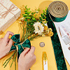 Single Face Velvet Wired Ribbon OCOR-WH0078-222B-03-3