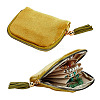 Rectangle Velvet Jewelry Zipper Storage Bags ABAG-WH0709-437B-1