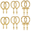 12Pcs 3 Styles Alloy Pendants FIND-SP0006-01-7