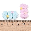 Opaque Resin Cabochons RE-CBA9CE8-01-3
