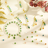 AHADERMAKER 8 Strands 8 Colors Imitation Austrian Crystal 5301 Bicone Beads GLAA-GA0001-90A-4