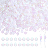 2000Pcs UV Plating Resin Charms RESI-NB0002-17A-1