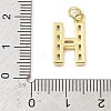 Brass Micro Pave Cubic Zirconia Pendants KK-V014-01G-08-3