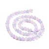 Natural Aquamarine & Rose Quartz & Amethyst Beads Strands G-H280-02A-3