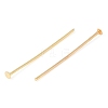 Brass Flat Head Pins KK-N254-47C-G-2