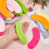 24Pcs 6 Colors Velvet Doll Lip DIY-FH0009-86-3