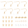 304 Stainless Steel Earring Hook Findings STAS-UN0004-72G-1