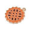 Thanksgiving Day Theme Alloy Enamel Pendants ENAM-D064-03G-2