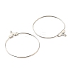 Iron Ring Hoop Earring Pendant IFIN-E025-02P-3