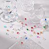 200Pcs 20 Colors Handmade Lampwork Beads LAMP-GA0001-11-5