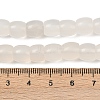Natural Grey Agate Beads Strands G-C258-01-5