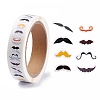 Self Adhesive Beard Pattern Sticker LS-DIY-I067-01-1