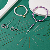 1200Pcs 6 Colors Alloy Eye Pins FIND-PH0025-40-4
