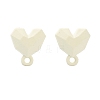 Spray Painted Alloy Stud Earrings Findings FIND-I015-E05-6