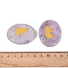 Natural Lepidolite Cabochons G-T143-28I-3