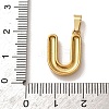 304 Stainless Steel Micro Pave Clear Cubic Zirconia Pendants CU-CBA703A-05G-U-3