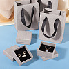 3Pcs Square Paper Jewelry Display Cases CON-TA0001-39E-02-8