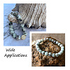 Yilisi 3 Strands 3 Style Natural Sesame Jasper/Kiwi Jasper Beads Strands G-YS0001-05-6