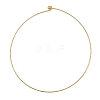 1.5MM Textured 304 Stainless Steel Necklace Making STAS-P444-02G-1