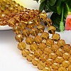 Faceted Round Imitation Austrian Crystal Bead Strands G-M191-10mm-07A-1
