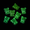 Luminous Opaque UV Plating Acrylic Beads OACR-Q204-17-4