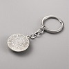 Glass Keychain KEYC-WH0024-18P-03-2