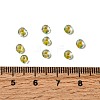 Transparent Stripe Glass Seed Beads GLAA-NH0001-06H-3
