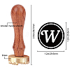 1Pc Golden Tone Brass Stamp Head DIY-CP0007-81W-2