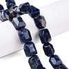 Natural Sodalite Beads Strands G-N342-145-4