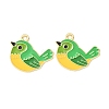 Alloy Enamel Pendants AL-CBA2679-06F-G-1