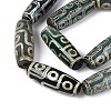 Tibetan Style dZi Agate Beads Strands G-N357-03A-01-4