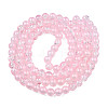 Translucent Crackle Glass Beads Strands CCG-T003-01B-2