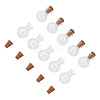 10Pcs Clear Glass Wishing Bottles AJEW-TA0002-85B-1