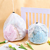 2Pcs 2 Styles Polyester Laundry Drawstring Bags ABAG-CP0001-20-3