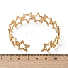 304 Stainless Steel Cuff Bangles for Women BJEW-U045-03G-5