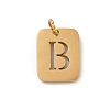 304 Stainless Steel Charms STAS-R001-01G-B-1