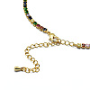 Brass Tennis Necklaces NJEW-I104-14G-4