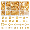   900Pcs 18 Styles Alloy Spacer Beads Sets FIND-PH0018-19-1