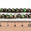 Baking Paint Glass Beads Strands DGLA-N003-6mm-B07-5
