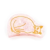 Cat Shape Acrylic Large Claw Hair Clips PW-WG59534-05-1