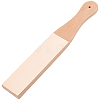 Beech Wood Leather Sharpening Board AJEW-CL0005-58-7